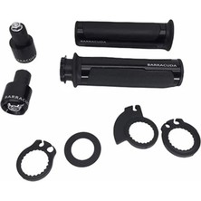 TTR Motors Barracuda Motosiklet Elcik Topuzlu (Siyah)