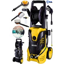 Graizer Grz-Fs 180 Musluk ve Kovadan Çekme Yüksek Basınçlı Bahçe Oto Yıkama Makinesi Firça Hediyeli