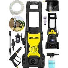 Graizer Alman 180 Bar Daflong Series Musluk ve Kovadan Çekme Yüksek Basınçlı Bahçe Oto Yıkama Makinesi