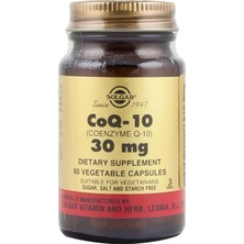 Solgar Coenzyme Q-10 30  Mg 60 Kapsül