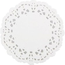 Gfc Life Store - Dantel Görünümlü Kağıt Bardak Altlığı 25 Adet