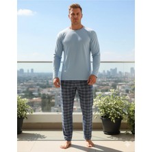 Sude Homewear Erkek Uzun Kol Pijama Takımı