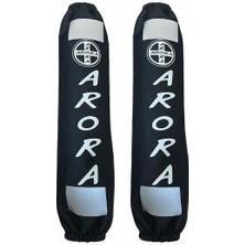 Motobisavm Arora Uyumlu Beyaz (29 x 7 Cm) Amortisör Kılıfı