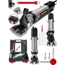 Graizer Alman 3000 W Devir Ayarli Bakir Sargili Çift Soğutmalı Çelik Şanzuman Koyun Keçi Kirkma Makinesi