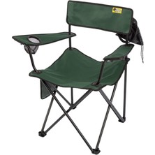 Funky Chairs Camper Katlanabilir Kamp Piknik Sandalyesi -Petrolyeşili / Siyah