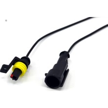 Gözpar Oto 1 Takım 1 Pin Kablolu Süper Seal Elektrik Soketi Su Geçirmez Konnektör