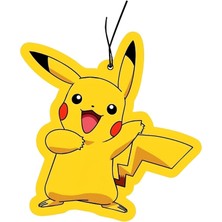 BiKoku Pokemon Pikachu Tasarımlı Parfüm Esanslı Dekoratif Oto, Araç, Araba Kokusu ve Oto Aksesuarı
