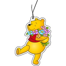 BiKoku Winnie The Poo Tasarımlı Dekoratif Oto Araç Kokusu ve Aksesuarı