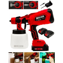 Graizer Alman 999 Vf 20 Ah Çift Akülü Boya Tabancası Püskürtme Ilaçlama Makinesi