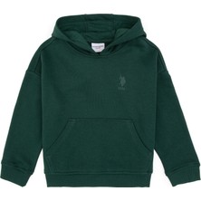 U.s. Polo Assn. Erkek Çocuk Koyu Yeşil Sweatshirt 50313941-VR079
