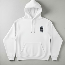Model Cross Baskılı Hoodie