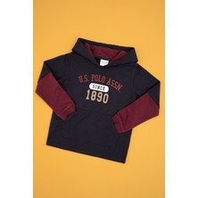 U.s. Polo Assn. Erkek Çocuk Açık Lacivert Sweatshirt 50316470-VR059