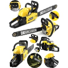 Graizer Alman Xdrive Turbo 9100 Benzinli Ağaç Odun Dal Kesme Makinesi Motorlu Testere Zincirli Ağaç Kesme