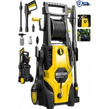 Graizer GR-S-180 Çelik Şanzuman Musluk ve Kovadan Çekme Yüksek Basınçlı Bahçe Oto Yıkama Makinesi