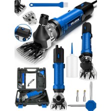 Graizer Alman GR-4200 Devir Ayarli Bakir Sargili Çift Soğutmalı Çelik Şanzuman Koyun Keçi Kirkma Makinesi