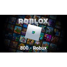 Roblox Robux 800 Gift Card (Eksik Yükleme Iade Garantili)