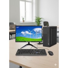 Arestech I7 2600 8 GB Ram Wındows 10PRO Klavye Mouse Wıfı Alıcı 19" LED Monitör Masaüstü Ofis Bilgisayarı