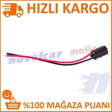 Gözpar Oto 2ADET-MAFLEN T10 Dipsiz W5W Soket Ucu Kablolu DUY-S1855