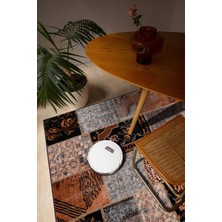 Rose'n Home Arte DS050 Patch Çiçek Desenli Dekoratif Şönil Salon Oturma Odası Mutfak Halısı