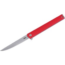 Crkt Ceo Flipper Red Silver Blade Çakı