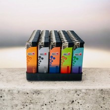 Mry Manyetolu Çakmak Balon Desen 50 Adet Doldurulabilir