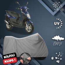 ULTRASHOP Sym Symply 50 Motosiklet Branda Su Geçirmez Motor Branda