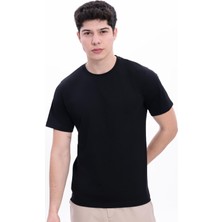 Freemen Erkek/unisex Bisiklet Yaka Basic Tişört %100 Pamuk - 371