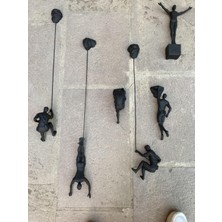 Wowo Craft Dagcılar Altılı Set Duvar Dekor Ürünü