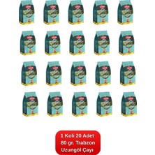 Çaykur Trabzon Uzungöl Çayı 80 Gr. 20'li Koli