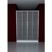 Kupon Duş ve Banyo Sistemleri Bendis D400 Mika Cam Duşakabin H: 180 cm