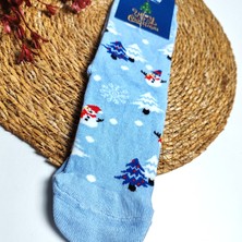 Yılbaşı Temalı Unısex Çorap