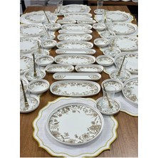 MD Mimoza Dekor Kahvaltı Takımı 82 Parça 12 Kişilik Petra