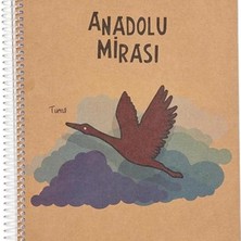 Faber Castell Anadolu Mirası Spiralli Defter, A4, 120 Yaprak, 70G Kağıt, Çizgili, Dayanıklı Ka