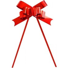 San 19 mm Çekmeli Fiyonk Kurdela Kırmızı 10 Adet