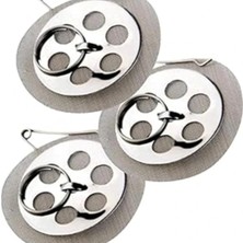 3 Adet Demlik Içi Sök Tak Çay Süzgeci Çaydanlık Süzgeci Her Modele Uyumlu Fonksiyonel Süzge�