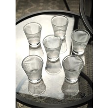 Comprox 6'lı Kahve Yanı Su Bardağı ve Likör Bardak-  90 ml