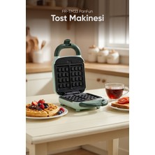 Fressi Tost Ve Waffle Makinesi | Çıkarabilir Yapışmaz Plakalı | 5 Ayrı Plaka | Fr-tm33 Panfun