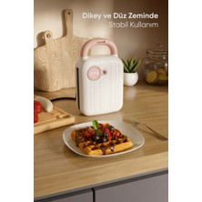 Fressi Tost Ve Waffle Makinesi | Çıkarabilir Yapışmaz Plakalı | 5 Ayrı Plaka | Fr-tm33 Panfun