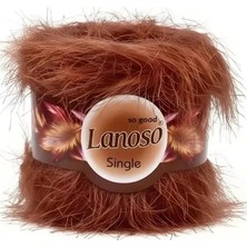 Lanoso  Single  Tavşan Tüyü  Örgü  Ipi  924