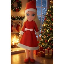 Oyuncak Et Bebek Noel Anne Figürlü 45 cm