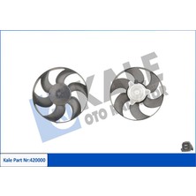 Kale 420000 Fan Motoru Pervane Cıtroen Xantıa-Xsara Peugeot P306 220W-320MM 1253.J4-1253.74-1253.33-1253.66