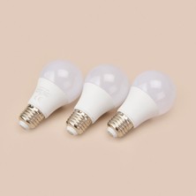 Elitled 9W E27 800LM 3'lü LED Ampul - 6500K - Beyaz Işık