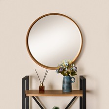 Evidea Deco Bias Ayna - Bej - 60 cm