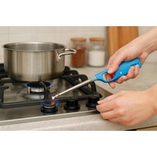 Gfc Life Store Uzun Mutfak Çakmak Seti - Renkli Gazlı Ateşleme Çakmak, Ocak, Barbekü, Mum ve Kamp Için Uygun