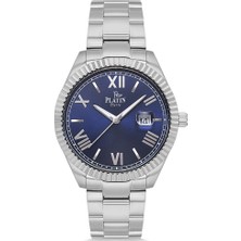 Platin Pierre HDS-PL-1158GA-A3 Çelik Kordon Takvimli Erkek Kol Saati