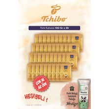 Tchibo 39'lu Çok Al Az Öde Türk Kahvesi 100 gr ve Pamuk