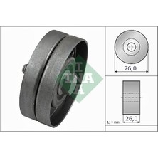 Ina 532032630 Alternatör Gergi Rulmanı Polo-Golf4-Bora 1.4-1.6 16V Ahw-Bcb 32145276