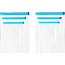 Gfc Life Store Hurç, Valiz Düzenleyici,dolap Düzenleyici,bavul Düzenleyici,elbise Saklama Poşeti, (Seyahat Seti 6'lı)