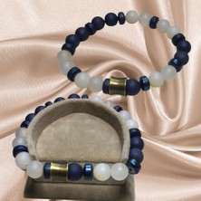 Reina Del Corazen El Yapımı Doğal Yıldıztaşı Sedef Antik Bileklik  – Otantik Tasarım, Tarihî Ilhamlı, Bolluk ve Huzur Enerjili Şık Takı