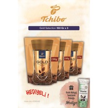 Tchibo X3 Gold Selection Çözünebilir Kahve 150 gr ve Pamuk